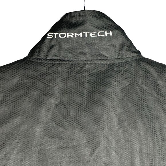Stormtech Jacket Men's M Black Yellow Performance Apparel Windbreaker Strapped - Picture 4 of 16